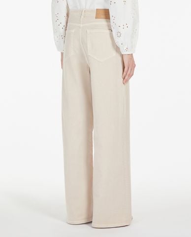  WEEKEND MAX MARA - Quần jeans nữ ống rộng Medina 