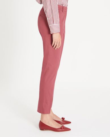  WEEKEND MAX MARA - Quần nữ ống đứng xếp li Sateen 