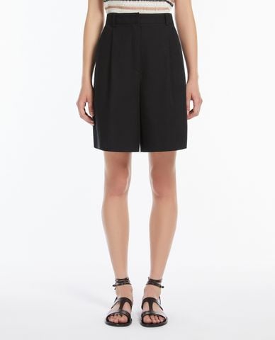  WEEKEND MAX MARA - Quần short nữ ống rộng Ecuba 