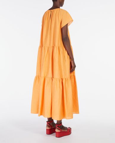  WEEKEND MAX MARA - Đầm midi ngắn tay cổ tròn dáng xòe Nembi 