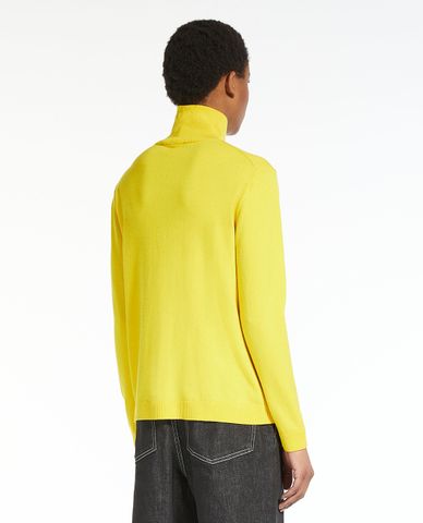  WEEKEND MAX MARA - Áo dệt kim nữ cổ lọ tay dài Kiku 