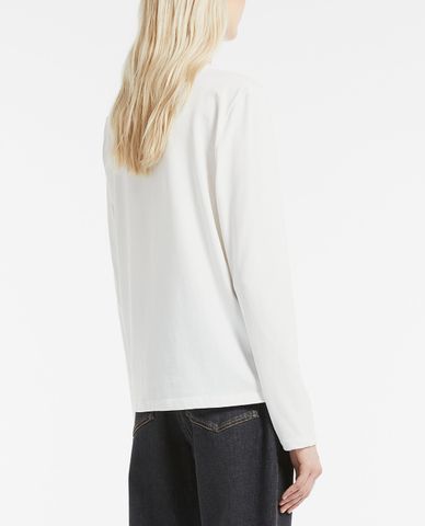  WEEKEND MAX MARA - Áo thun nữ cổ tròn tay dài Tallero 