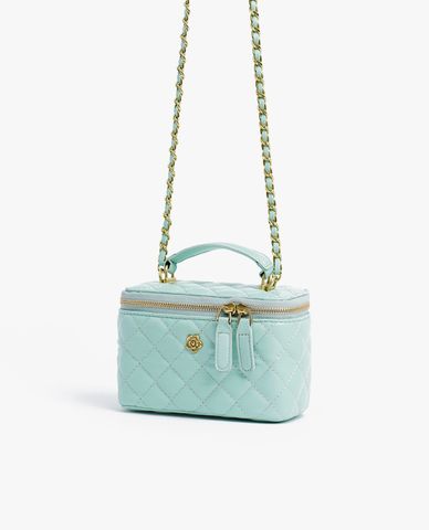  CECI - Túi đeo chéo nữ hình hộp chữ nhật chần bông sang trọng 