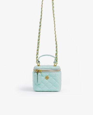  CECI - Túi đeo chéo nữ hình hộp vuông chần bông sang trọng 