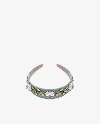  CECI - Băng đô cài tóc nữ bản dày đính hình chú ong độc đáo 