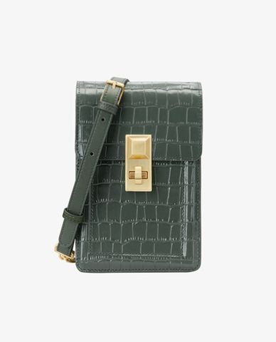  PEDRO - Ví nữ hình chữ nhật Croc Effect Leather Phone Pouch 