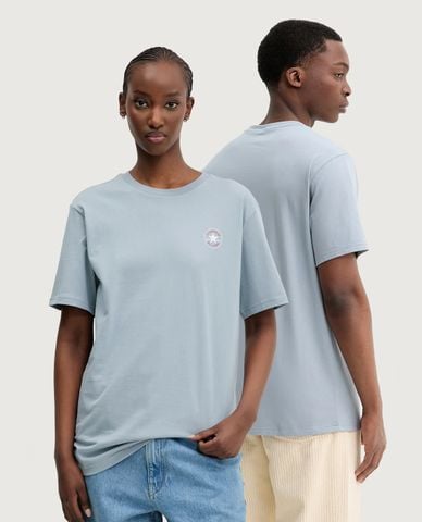  CONVERSE - Áo thun unisex cổ tròn tay ngắn Core Chuck Patch 