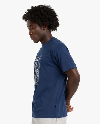  NEW BALANCE - Áo thun nam cổ tròn tay ngắn Relaxed 550 