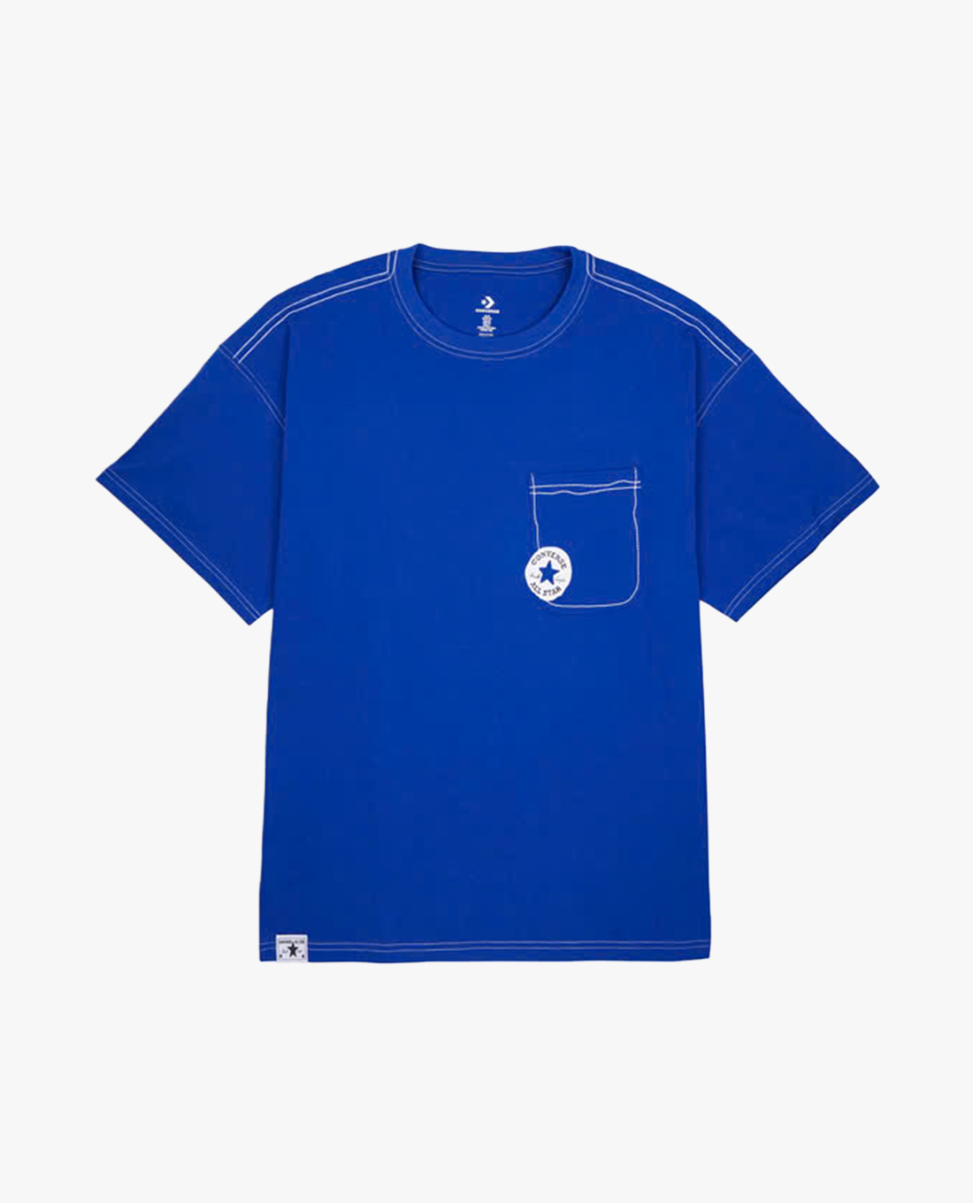 CONVERSE - Áo thun nam cổ tròn tay ngắn Sketch