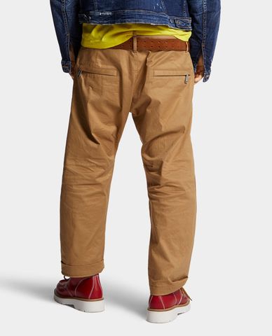  DSQUARED2 - Quần nam ống đứng phối túi hộp 