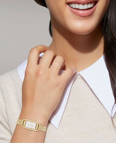  COACH - Đồng hồ nữ mặt chữ nhật Cadie 14504036 