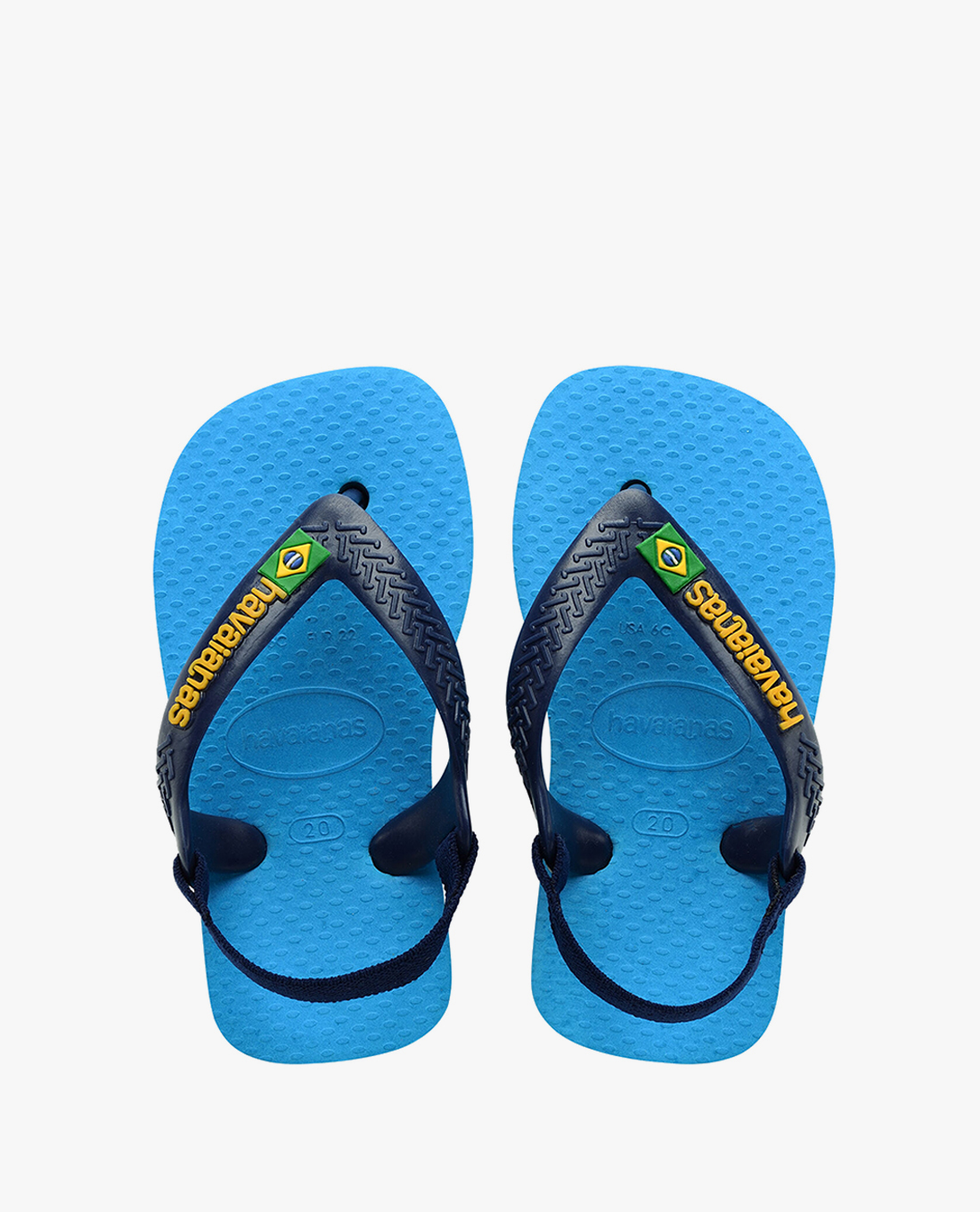HAVAIANAS - Giày sandals trẻ em Baby Brasil Logo