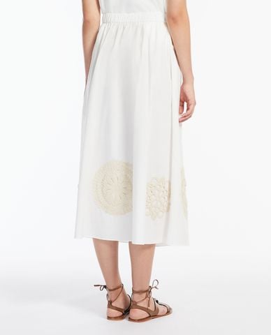  WEEKEND MAX MARA - Váy xếp li midi lưng thun Orme 