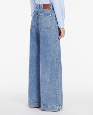  WEEKEND MAX MARA - Quần jeans ống rộng thời trang Vega 
