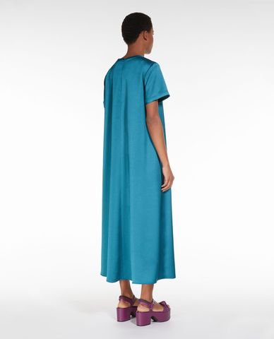  WEEKEND MAX MARA - Đầm midi cổ tròn tay ngắn Maga 