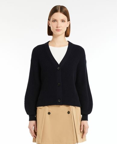  WEEKEND MAX MARA - Áo khoác cardigan nữ cổ V tay dài Nirvana 
