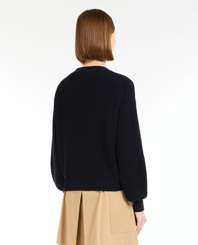  WEEKEND MAX MARA - Áo khoác cardigan nữ cổ V tay dài Nirvana 