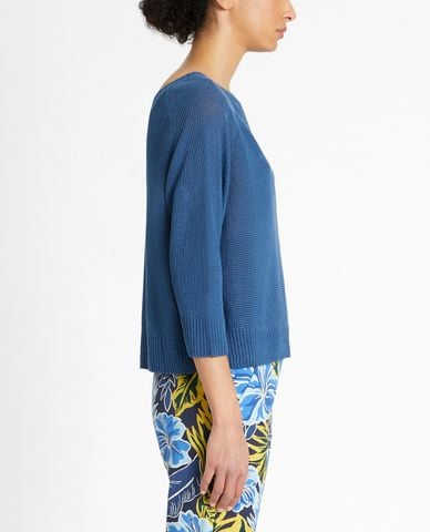  WEEKEND MAX MARA - Áo len nữ dài tay phom suông thời trang 