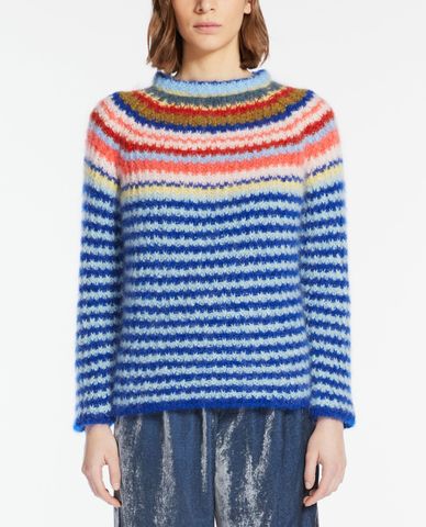  WEEKEND MAX MARA - Áo sweater nữ cổ tròn tay dài Janzir 