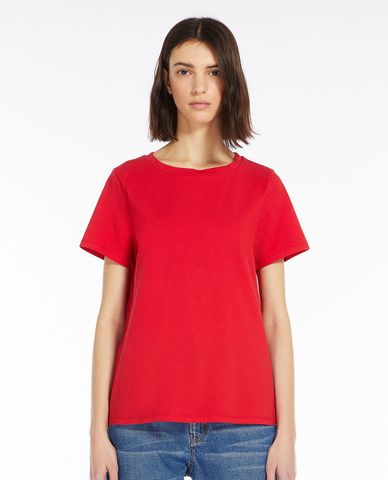  WEEKEND MAX MARA - Áo thun nữ cổ tròn tay ngắn Multif 