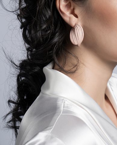  CECI - Khuyên tai nữ khoen tròn lồng vào nhau độc đáo 