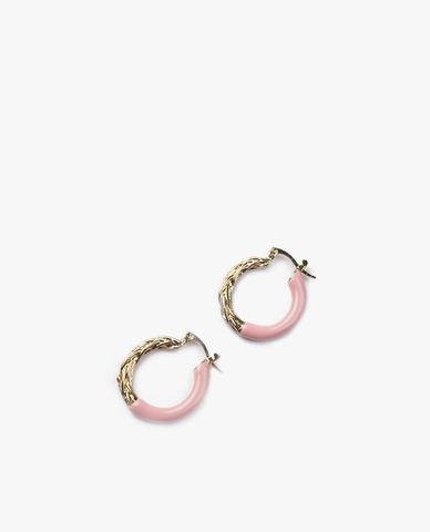  CECI - Khuyên tai nữ dáng tròn bản to thời trang 