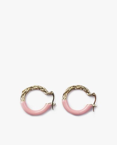  CECI - Khuyên tai nữ dáng tròn bản to thời trang 