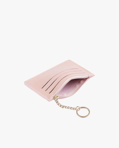  CECI - Ví đựng thẻ nữ phối khoá zip độc đáo 