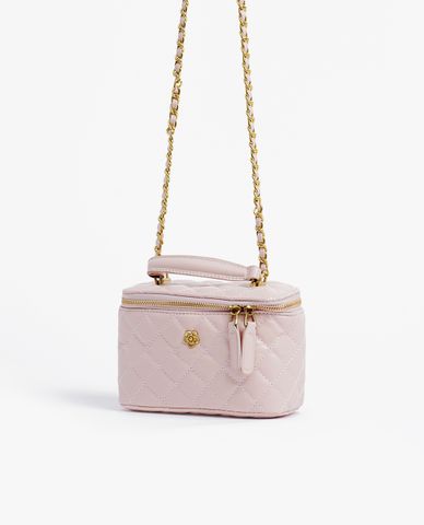  CECI - Túi đeo chéo nữ hình hộp chữ nhật chần bông sang trọng 