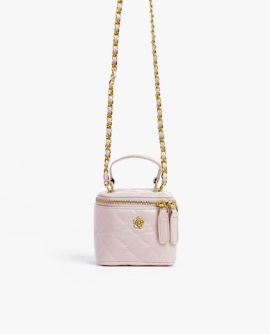  CECI - Túi đeo chéo nữ hình hộp vuông chần bông sang trọng 