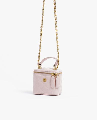  CECI - Túi đeo chéo nữ hình hộp vuông chần bông sang trọng 