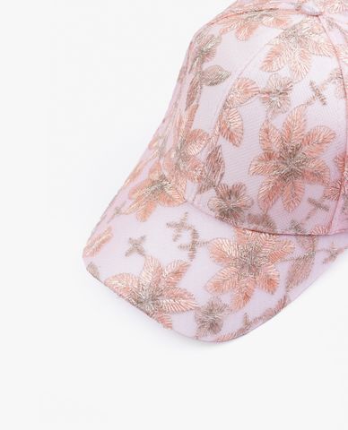  CECI - Nón bóng chày nữ hoạ tiết hoa nữ tính 