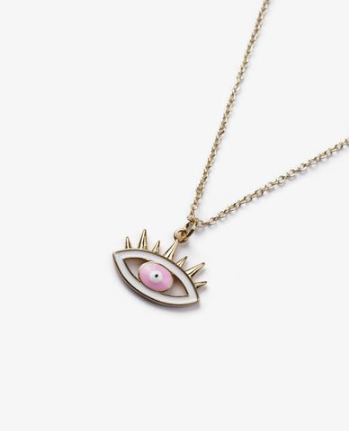  CECI - Vòng cổ nữ sợi mảnh phối hình mắt độc đáo 