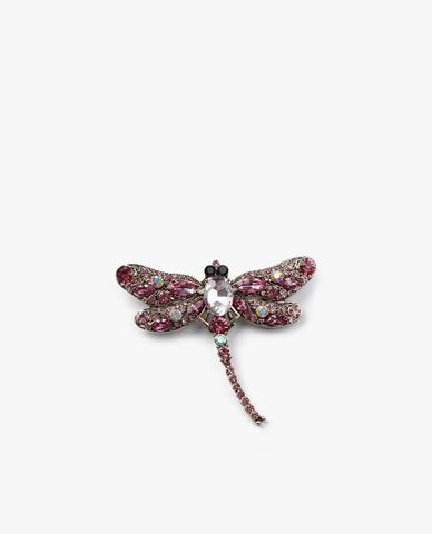  CECI - Ghim cài áo nữ hình chuồn chuồn đính đá độc đáo 