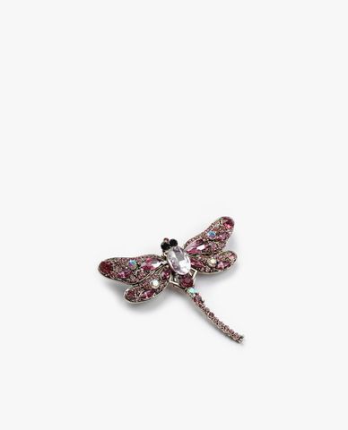  CECI - Ghim cài áo nữ hình chuồn chuồn đính đá độc đáo 