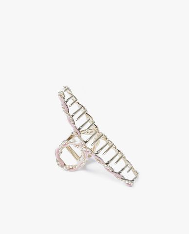  CECI - Kẹp tóc nữ dạng xoắn phối ngọc trai nhỏ thời trang 