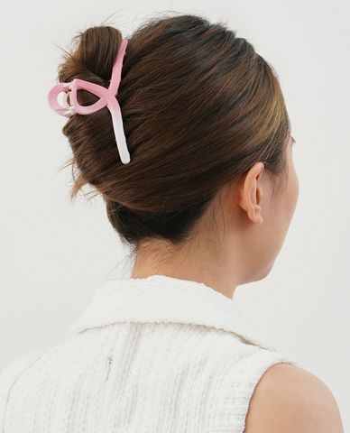  CECI - Kẹp tóc nữ càng cua phối màu trẻ trung 