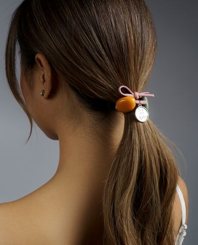  CECI - Dây thun cột tóc nữ phối đá nhiều màu 