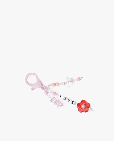  CECI - Móc khóa nữ dây chuỗi hạt Love 