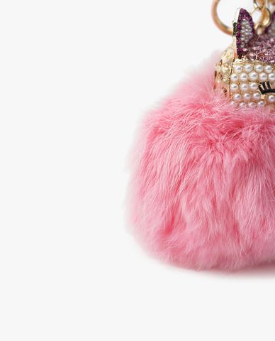  CECI - Móc khóa nữ hồ ly bông xinh xắn 