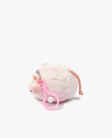  CECI - Móc khoá hình chú heo con phối chuông dễ thương 