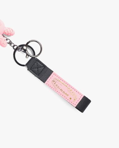  CECI - Móc khóa hình thỏ hồng dễ thương 