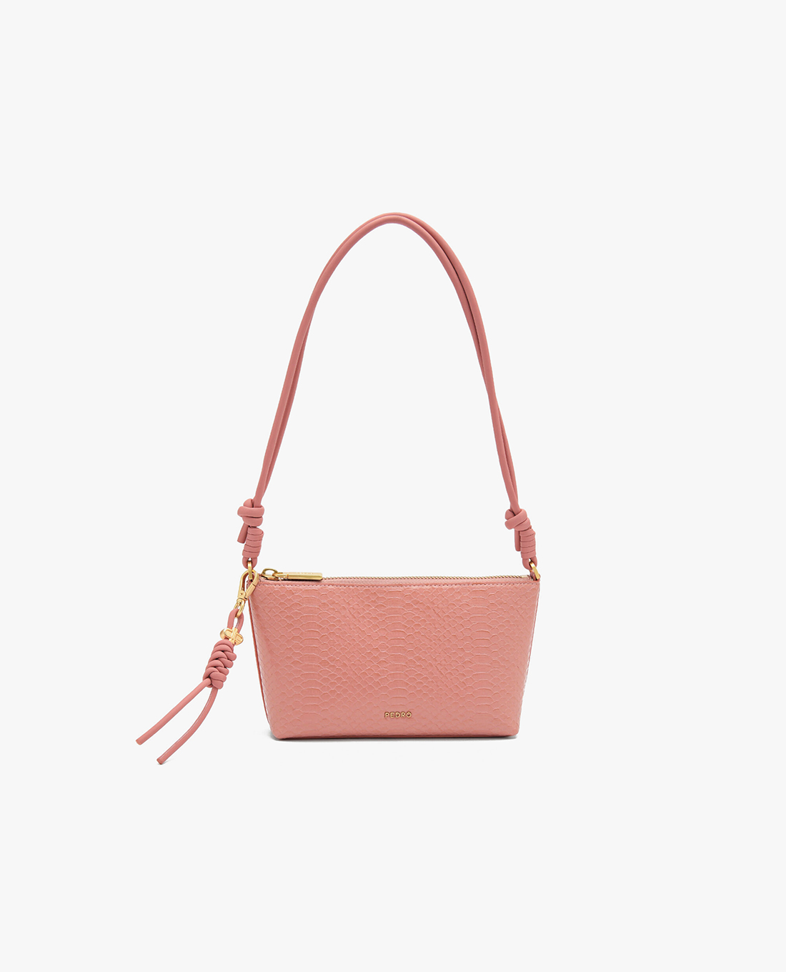 PEDRO - Túi đeo vai nữ hình thang Braided Knot Padded