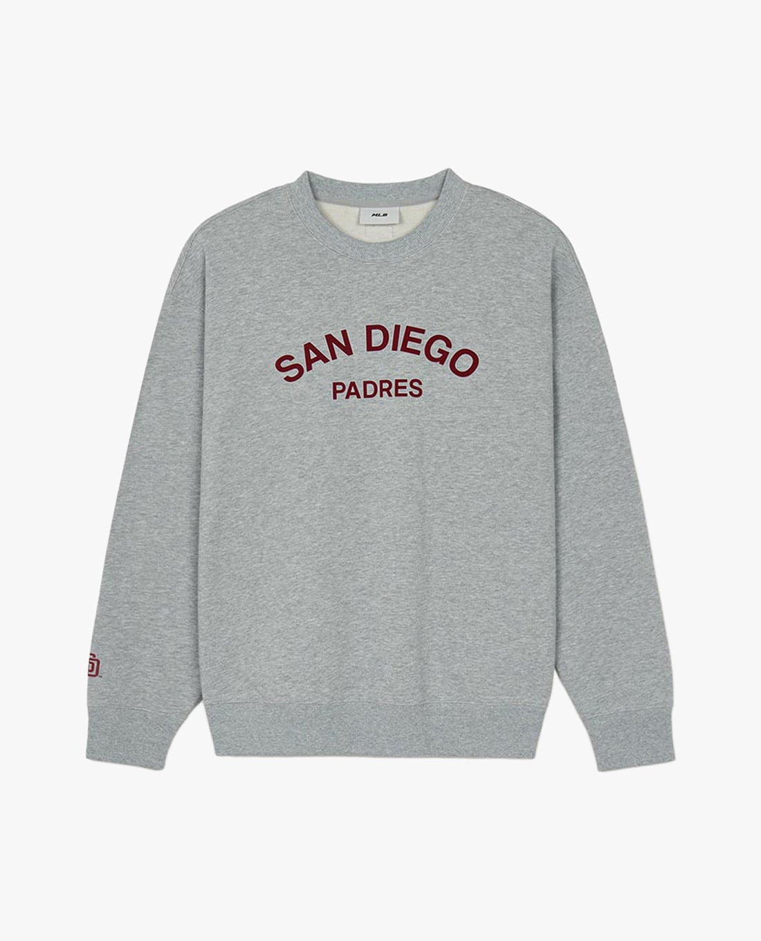 MLB - Áo sweatshirt unisex cổ tròn tay dài Varsity