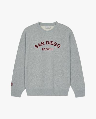  MLB - Áo sweatshirt unisex cổ tròn tay dài Varsity 