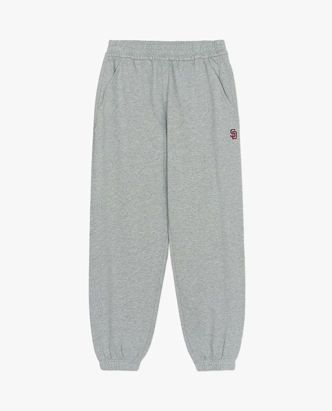 MLB - Quần jogger unisex lưng thun Varsity