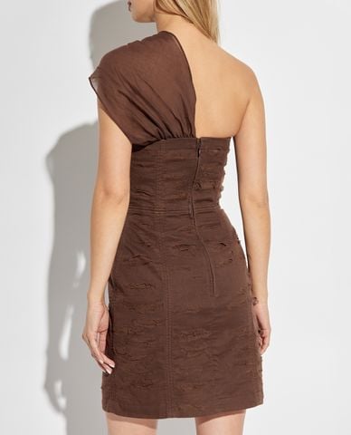  DSQUARED2 - Đầm mini hở vai phom ôm nữ tính Corset 