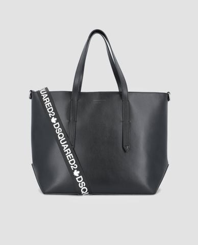 DSQUARED2 - Túi tote nữ lớn phối quai đeo 