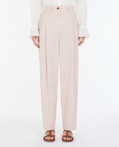  WEEKEND MAX MARA - Quần nữ ống đứng xếp li Artur 