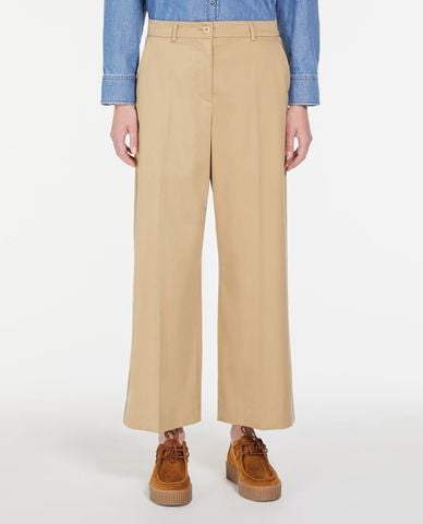  WEEKEND MAX MARA - Quần nữ ống đứng xếp li thanh lịch Urial 